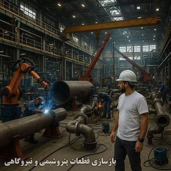 بازسازی قطعات پتروشیمی و نیروگاهی هزینه بازسازی قطعات پتروشیمی و نیروگاهی