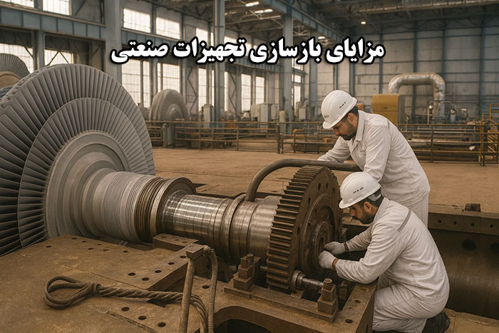 بازسازی تجهیزات صنعتی چه مزایایی دارد